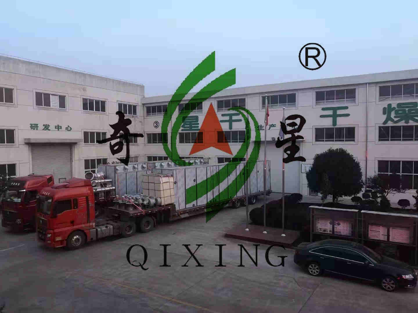 我公司山東某客戶(hù)單位在我司訂購(gòu)的6臺(tái)FCT-C-III型熱風(fēng)循環(huán)烘箱已完成裝車(chē)，發(fā)往客戶(hù)單位。